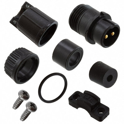3182-2PG-515 by Conxall/Switchcraft - CONNECTOR PLUG MALE 2P GOLD SLDR CUP