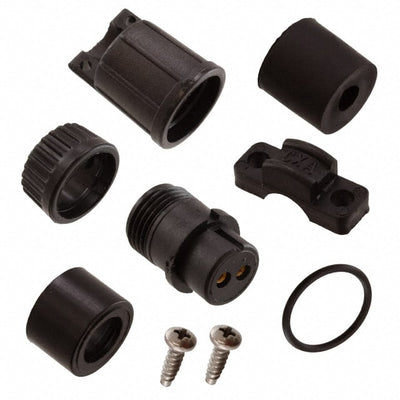 3182-2SG-515 by Conxall/Switchcraft - CONNECTOR PLUG FMALE 2P GOLD SLDR CUP