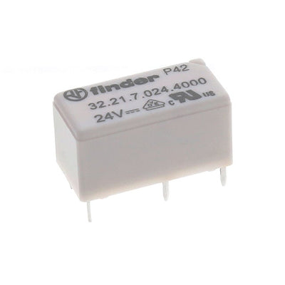 32.21.7.024.4000 by Finder Relays, Inc. - RELAY GEN PURPOSE SPDT 6A 24V