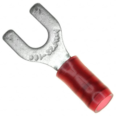 32050 by TE Connectivity AMP Connectors - CONNECTOR SPADE TERM 16-22AWG #8 RED