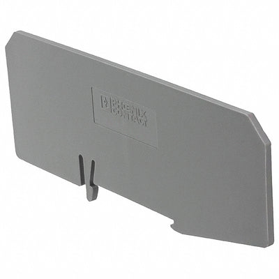 3206225 by Phoenix Contact - CONNECTOR TERM BLK PARTITION RAIL GRY