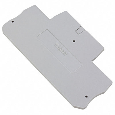 3208579 by Phoenix Contact - CONNECTOR TERM BLK END PLATE GRAY