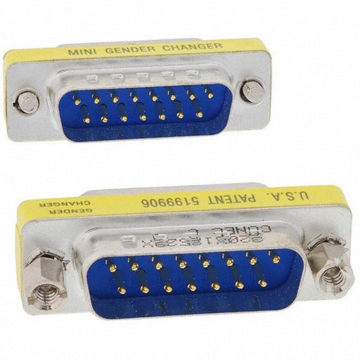 320X12529X by Conec - DSUB GENDER CHANGER DB15M DB15M