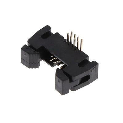 3210-08-002-12-00 by CNC Tech - CONNECTOR HEADER R/A 8POS 1.27MM