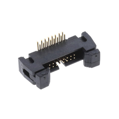 3210-16-002-12-00 by CNC Tech - CONNECTOR HEADER R/A 16POS 1.27MM