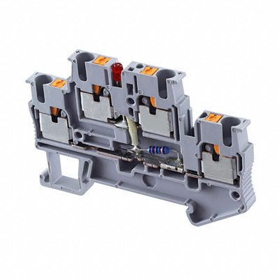 3211456 by Phoenix Contact - CONNECTOR TERM BLK FEED THRU 12-24AWG