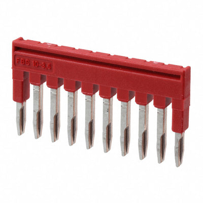 3213056 by Phoenix Contact - JUMPER TERM BLK 10POS FLAT PIN