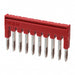 3213056 by Phoenix Contact - JUMPER TERM BLK 10POS FLAT PIN