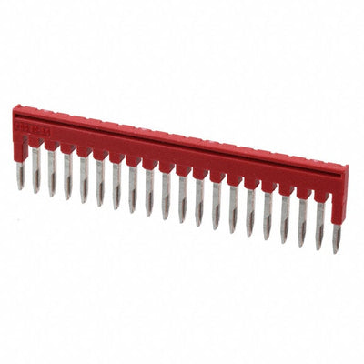 3213069 by Phoenix Contact - JUMPER TERM BLK 20POS FLAT PIN