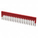 3213069 by Phoenix Contact - JUMPER TERM BLK 20POS FLAT PIN