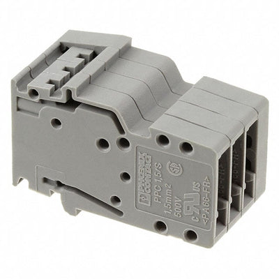 3213399 by Phoenix Contact - CONNECTOR TERM BLK COMP PLUG GRY 3POS