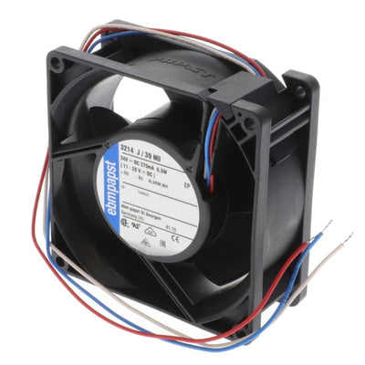 3214J/39NU by ebm-papst Inc. - FAN AXIAL 92X38MM 24VDC WIRE