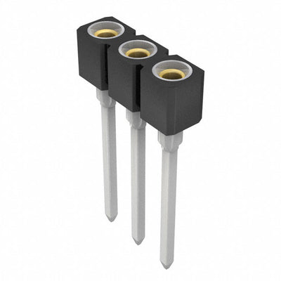 322-83-103-41-001101 by Preci-Dip - CONNECTOR SOCKET 3POS 0.1 GOLD PCB