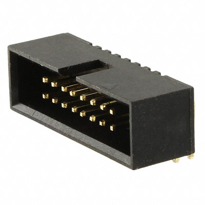 3220-16-0200-00 by CNC Tech - CONNECTOR HEADER R/A 16POS 1.27MM