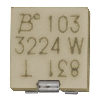 3224W-1-102G by Bourns Inc. - TRIMMER 1K OHM 0.25W J LEAD TOP