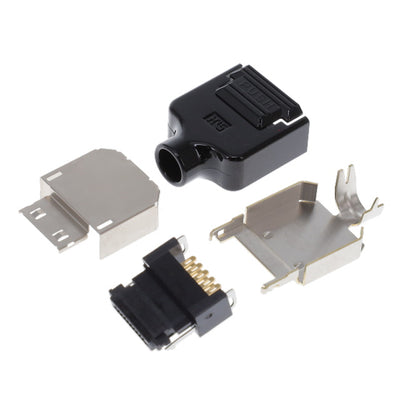 3240-10P-C(50) by Hirose Electric Co Ltd - CONNECTOR PLUG 10POS SOLDER GOLD