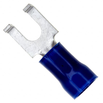 2-324165-1 by TE Connectivity AMP Connectors - CONNECTOR SPADE TERM 14-16AWG #6 BLU
