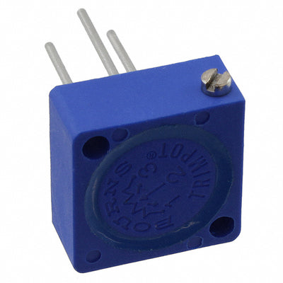 3250P-1-100 by Bourns Inc. - TRIMMER 10 OHM 1W PC PIN SIDE