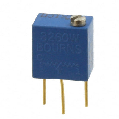 3260W-1-203 by Bourns Inc. - TRIMMER 20K OHM 0.25W PC PIN TOP