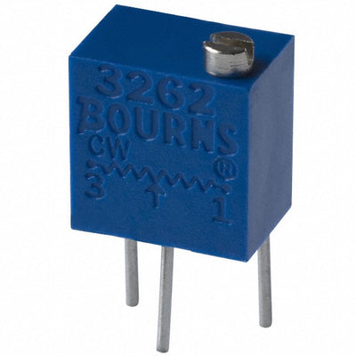3262W-1-201LF by Bourns Inc. - TRIMMER 200 OHM 0.25W PC PIN TOP