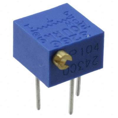3266P-1-101LF by Bourns Inc. - TRIMMER 100OHM 0.25W PC PIN SIDE