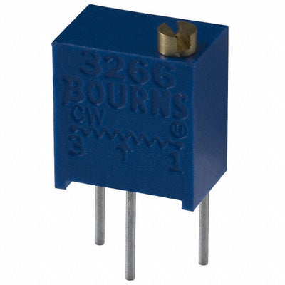 3266W-1-123LF by Bourns Inc. - TRIMMER 12K OHM 0.25W PC PIN TOP