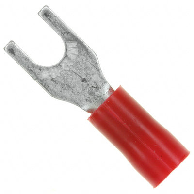 327043 by TE Connectivity AMP Connectors - CONNECTOR SPADE TERM 16-22AWG #6 RED