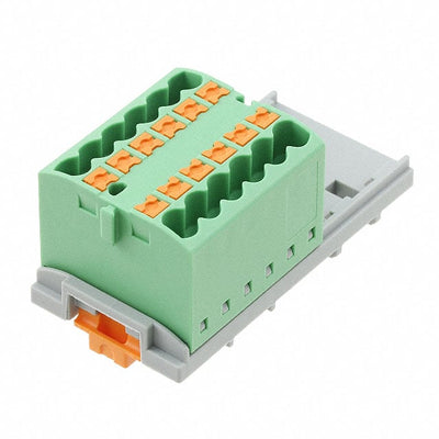 3273030 by Phoenix Contact - DISTRIBUTION BLOCK GREEN
