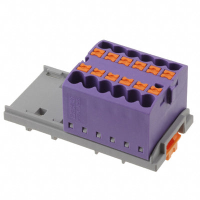 3273038 by Phoenix Contact - DISTRIBUTION BLOCK VIOLET