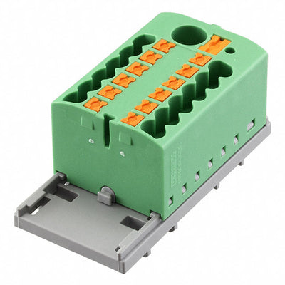 3273096 by Phoenix Contact - DISTRIBUTION BLOCK GREEN