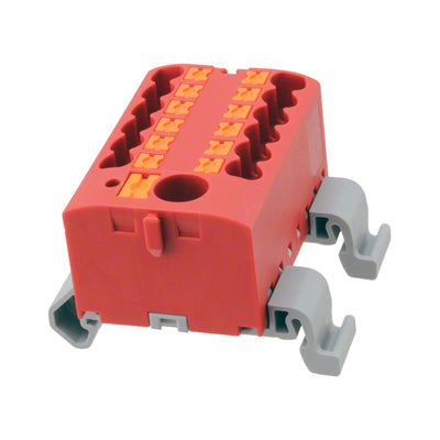 3273224 by Phoenix Contact - DISTRIBUTION BLOCK RED