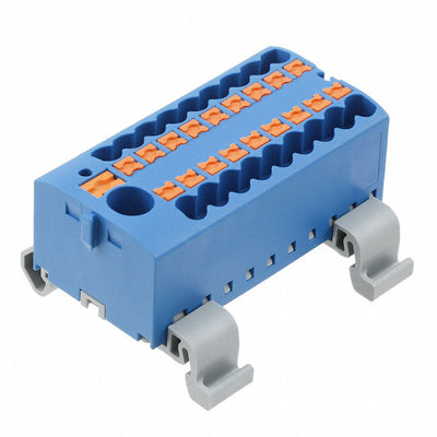 3273244 by Phoenix Contact - DISTRIBUTION BLOCK BLUE