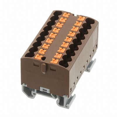 3274154 by Phoenix Contact - DISTRIBUTION BLOCK BROWN