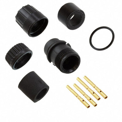 3280-4SG-315 by Conxall/Switchcraft - CONNECTOR PLUG FMALE 4POS GOLD CRIMP