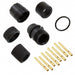 3280-8SG-315 by Conxall/Switchcraft - CONNECTOR PLUG FMALE 8POS GOLD CRIMP
