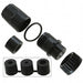 3282-4SG-3DC by Conxall/Switchcraft - CONNECTOR PLUG FMALE 4P GOLD SLDR CUP
