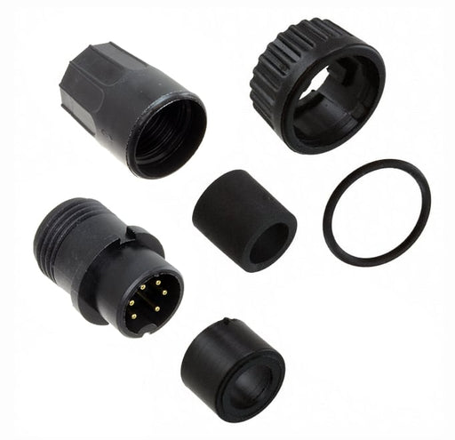 3282-6PG-315 by Conxall/Switchcraft - CONNECTOR PLUG MALE 6P GOLD SLDR CUP