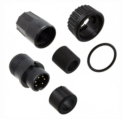 3282-6PG-328 by Conxall/Switchcraft - CONNECTOR PLUG MALE 6P GOLD SLDR CUP