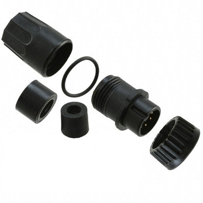 3282-6PG-330 by Conxall/Switchcraft - CONNECTOR PLUG MALE 6P GOLD SLDR CUP