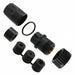 3282-6SG-3DC by Conxall/Switchcraft - CONNECTOR PLUG FMALE 6P GOLD SLDR CUP