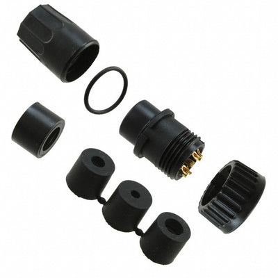 3282-7PG-3DC by Conxall/Switchcraft - CONNECTOR PLUG MALE 7P GOLD SLDR CUP