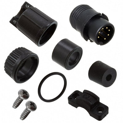3282-7PG-521 by Conxall/Switchcraft - CONNECTOR PLUG MALE 7P GOLD SLDR CUP
