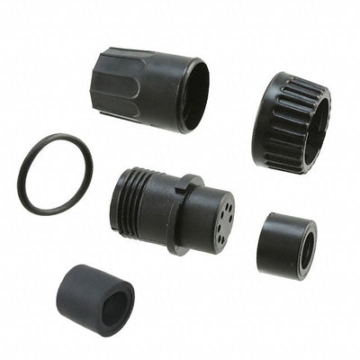 3282-7SG-315 by Conxall/Switchcraft - CONNECTOR PLUG FMALE 7P GOLD SLDR CUP