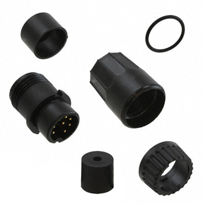 3282-8PG-330 by Conxall/Switchcraft - CONNECTOR PLUG MALE 8P GOLD SLDR CUP