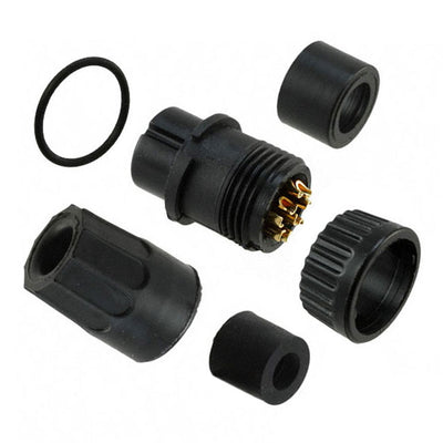 3282-9PG-315 by Conxall/Switchcraft - CONNECTOR PLUG MALE 9P GOLD SLDR CUP