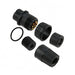 3282-9PG-318 by Conxall/Switchcraft - CONNECTOR PLUG MALE 9P GOLD SLDR CUP