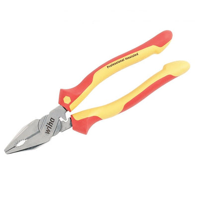32821 by Wiha - PLIERS COMBO FLAT NOSE 9.0