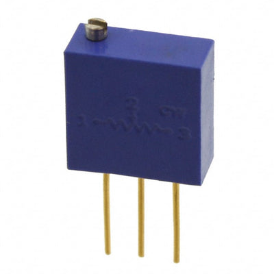 3290W-1-103 by Bourns Inc. - TRIMMER 10K OHM 1W PC PIN TOP
