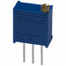 3296W-1-102R by Bourns Inc. - TRIMMER 1K OHM 0.5W PC PIN TOP
