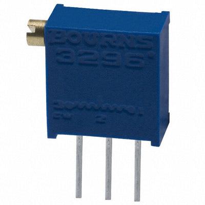 3296X-1-103 by Bourns Inc. - TRIMMER 10K OHM 0.5W PC PIN SIDE